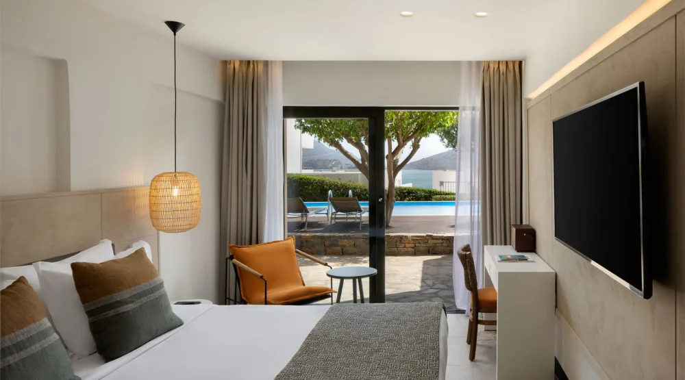 Tropical Nest with Sharing Pool at Domes Aulus Elounda, Curio Collection by Hilton