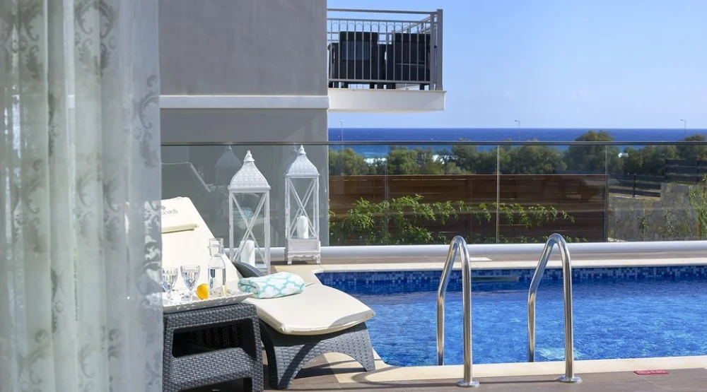 Deluxe Suite Garden View with Private Pool at Anemos Luxury Grand Resort