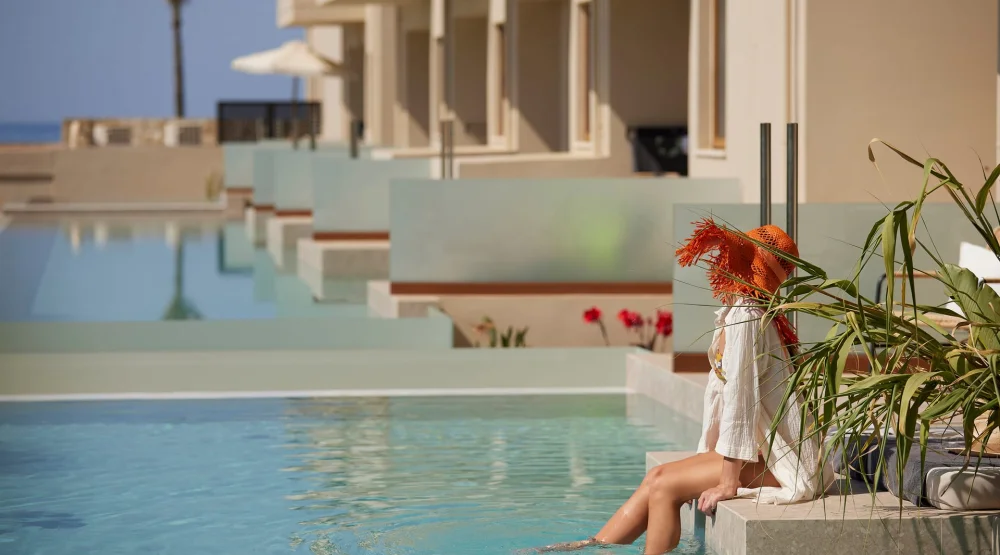 One Bedroom Suite Swim-up at Asterion Suites & Spa, Designed for Adults