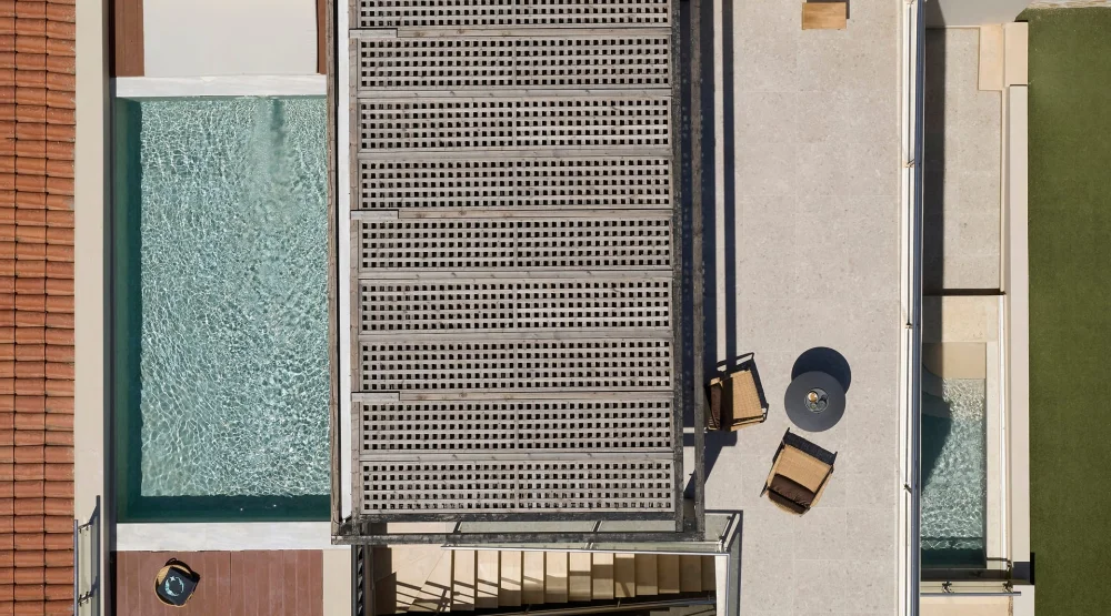 Panorama Suite Sea View with Roof Top Private Pool at Asterion Suites & Spa, Designed for Adults