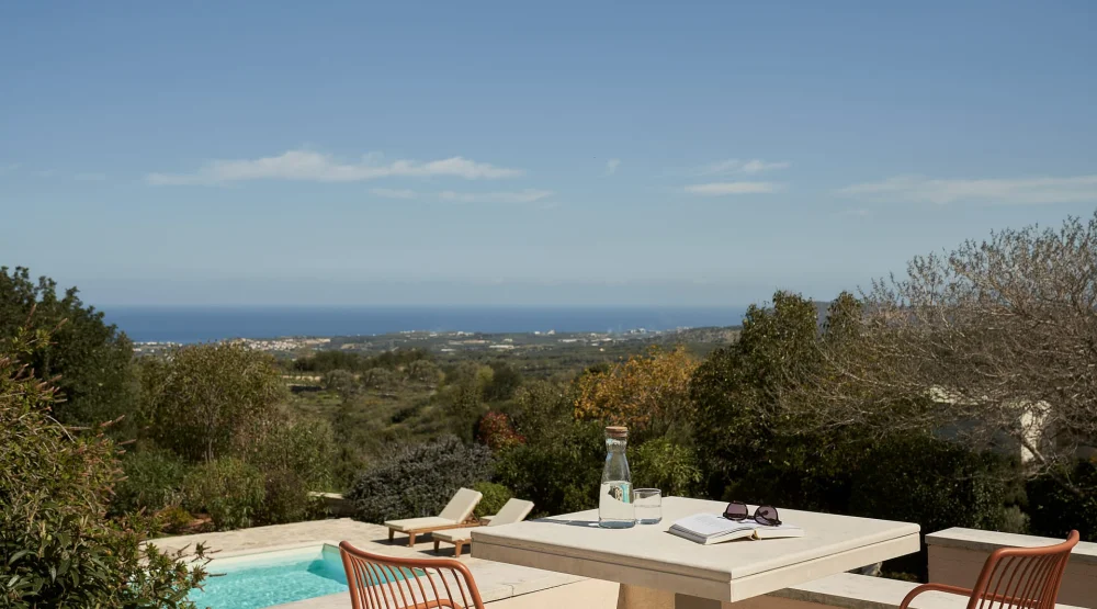 Classic Double Terrace Sea View (altair) at Kapsaliana Village Hotel