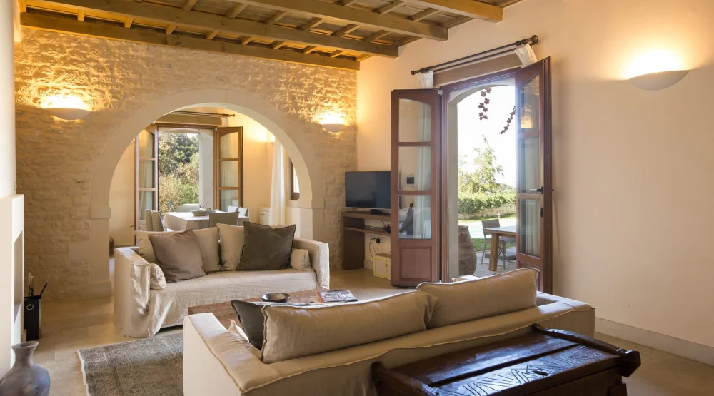 Two Bedroom Suite Seaview - Shared Pool (elia) at Kapsaliana Village Hotel