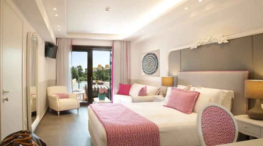 Junior Suite with Private Pool at Avaton Luxury Beach Resort, Relais & Chateaux