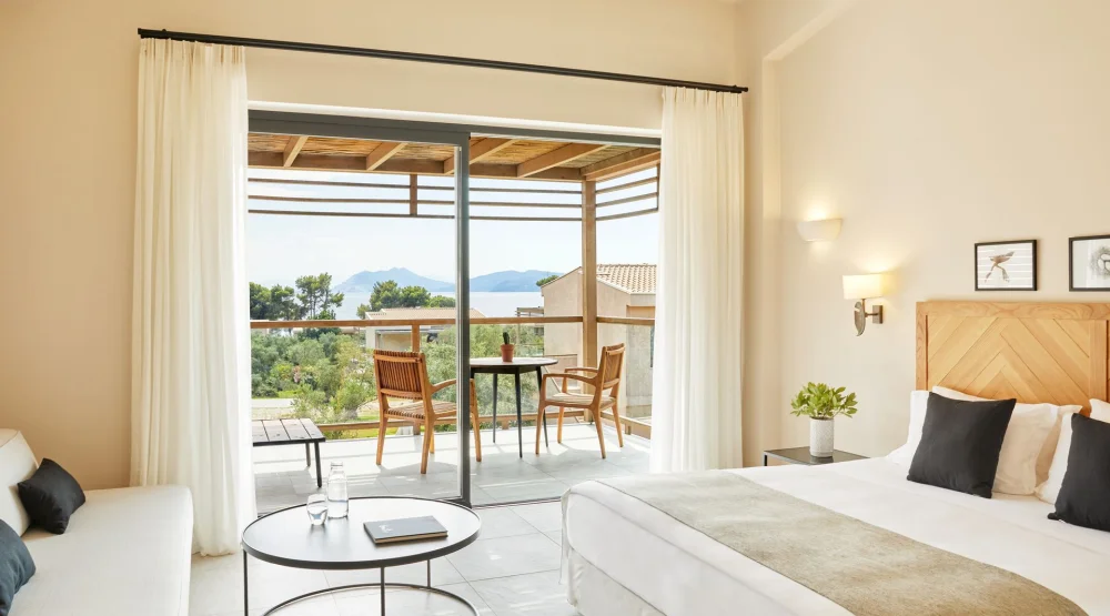 Double Supreme Deluxe Upper Floor | Nest Grove Rooms Villas & Suites at Elivi, Skiathos