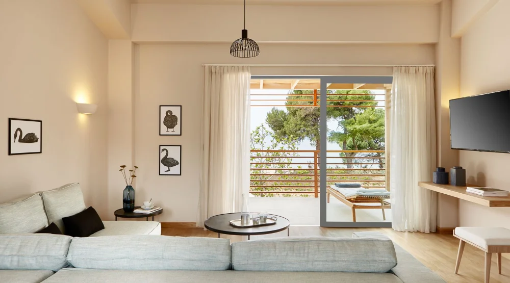 The Sunset Suite | Nest Grove Rooms Villas & Suites at Elivi, Skiathos