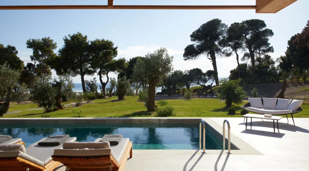 The Swan Villa | Nest Grove Rooms Villas & Suites at Elivi, Skiathos