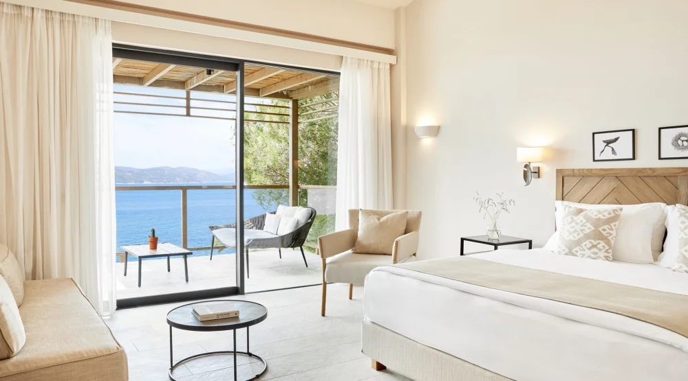 Double Supreme Deluxe Upper Floor | Nest Infinity Rooms & Suites at Elivi, Skiathos