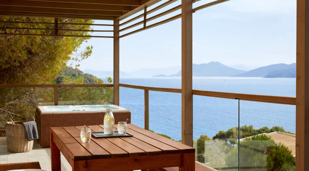 Premium Suite Hot Tub | Nest Infinity Rooms & Suites at Elivi, Skiathos