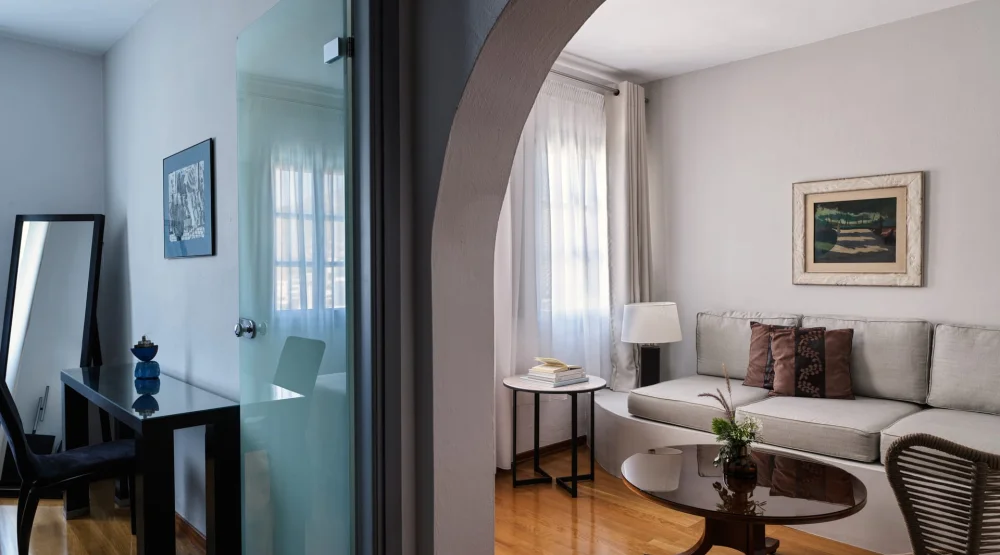Upper-level Suite with Sea View at The Petra