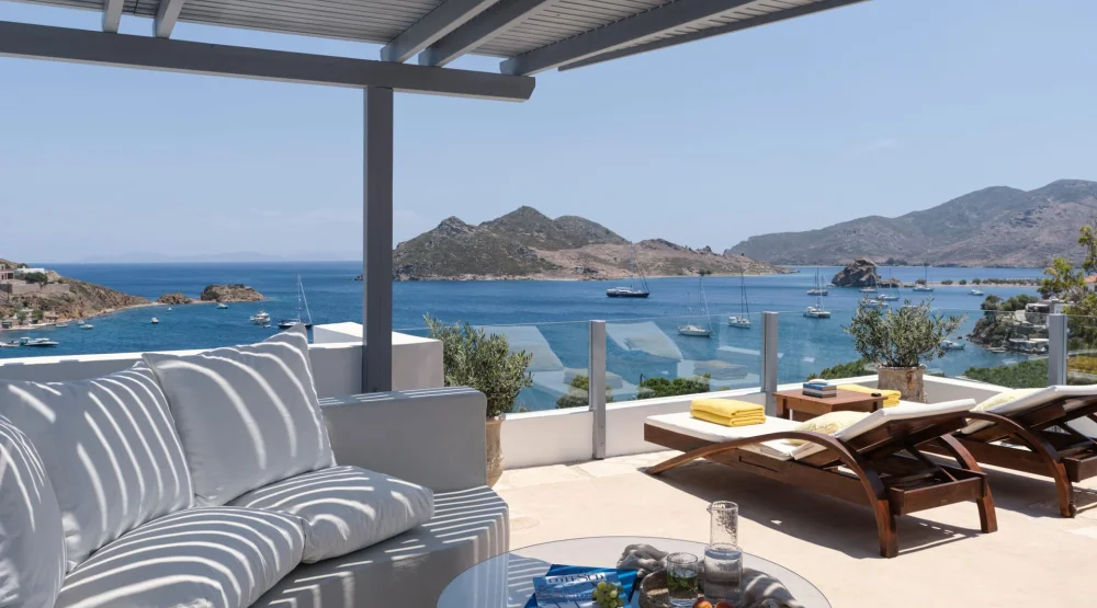Petra Suite with Panoramic Sea View & Private Terrace at The Petra