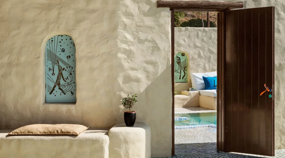 Suite with Private Pool and Sea View at Agalia Luxury Suites