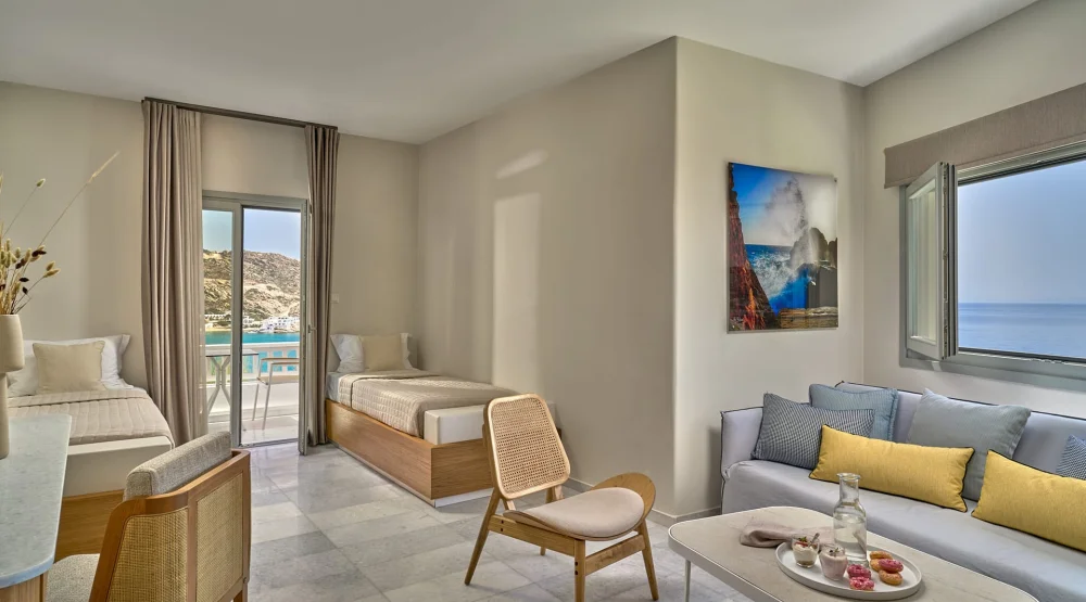 Family Suite Sea View at Ios Palace Hotel & Spa