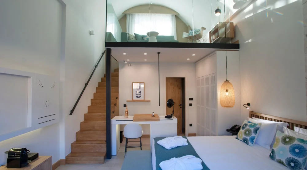 Sublime Loft Sea View with Plunge Pool at Domes Noruz Chania, Autograph Collection