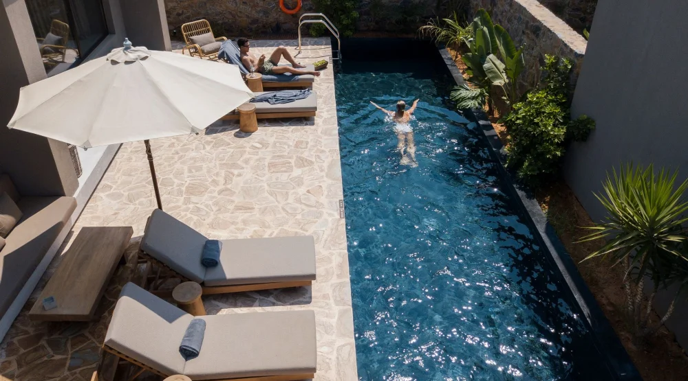 Tropical Family Room with Shared Pool at Domes Zeen Chania, A Luxury Collection Resort