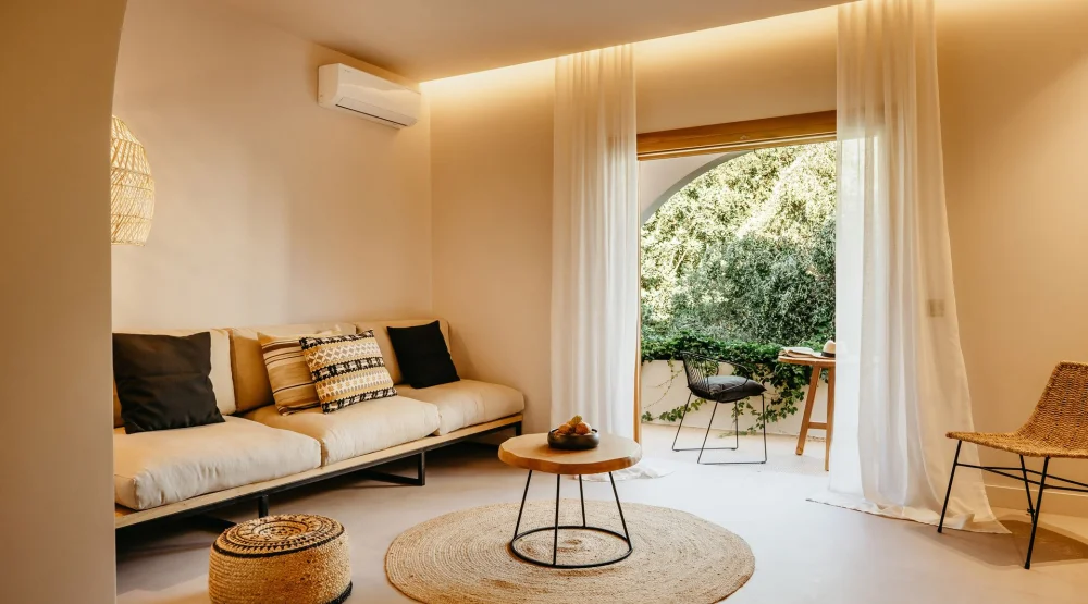 Nature Suite - Main Building at Minos Beach Art Hotel