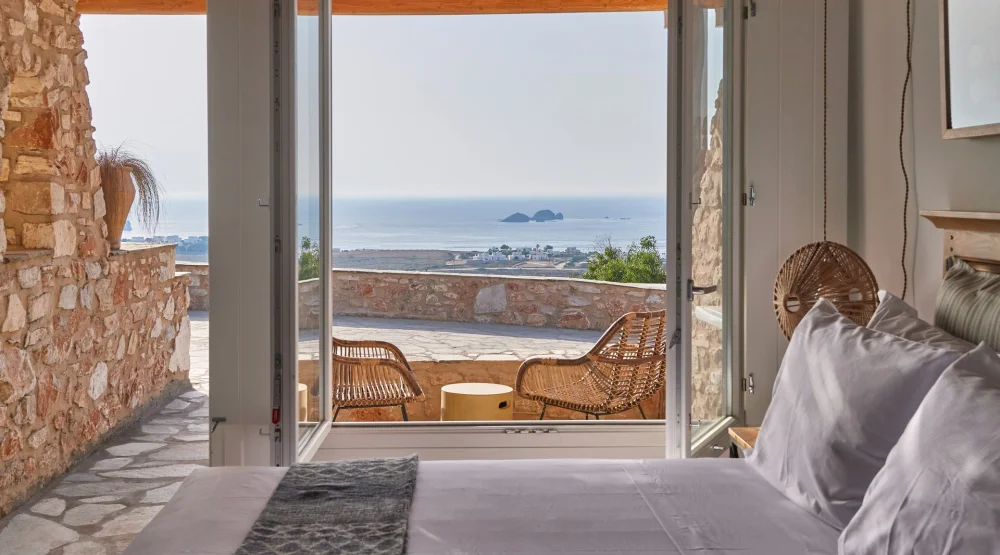 Deluxe Double Sea View at Mythic Paros