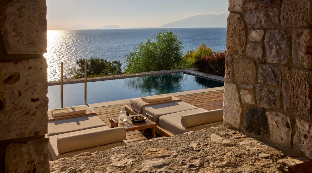 Suite Sea View with Private Pool at KOIA All Suite Wellbeing Resort