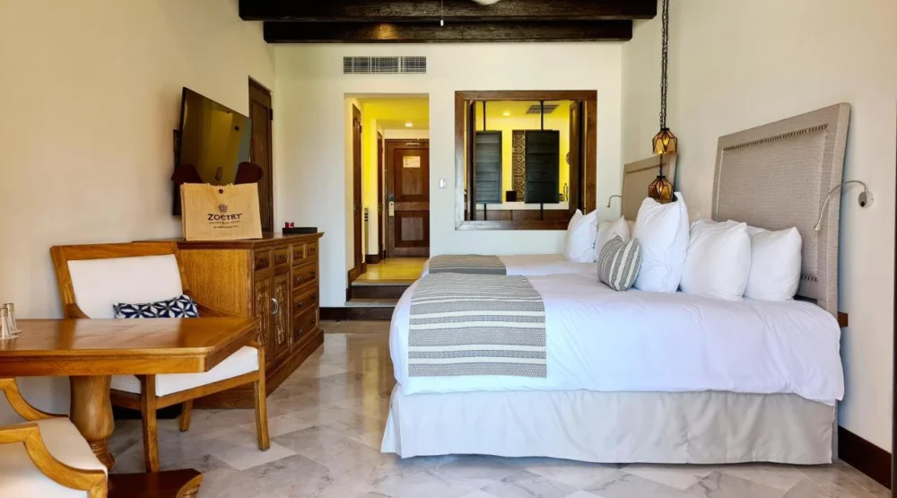 Junior Suite Ocean Front Double Beds at Zoetry Casa del Mar Los Cabos
