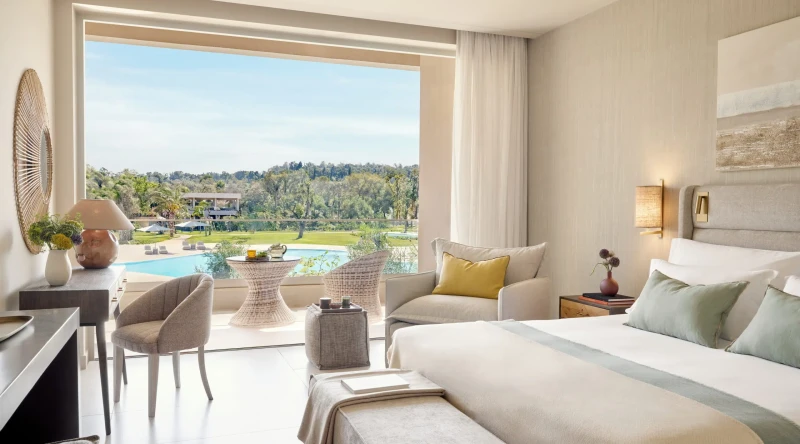 Superior Double Room Pool View at Ikos Odisia