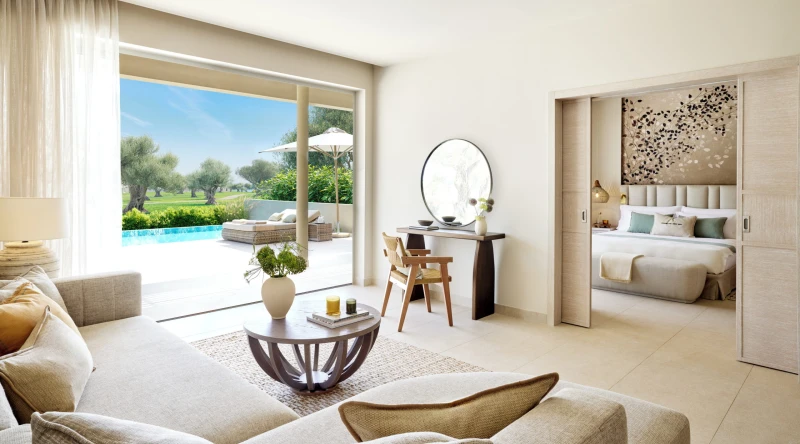 Deluxe Two Bedroom Bungalow Suite Private Pool at Ikos Odisia