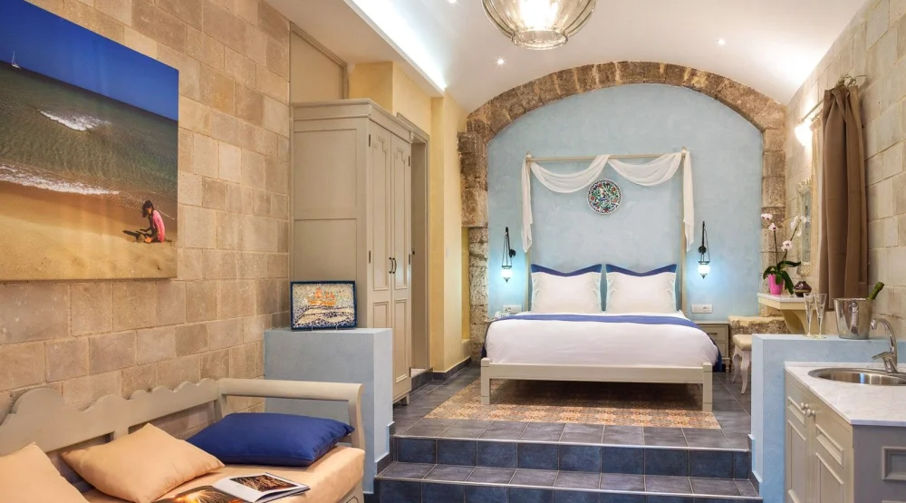 Senior Suite with Private Garden and Outdoor Hot Tub (views Of Rhodes) at In Camera Art Boutique Hotel