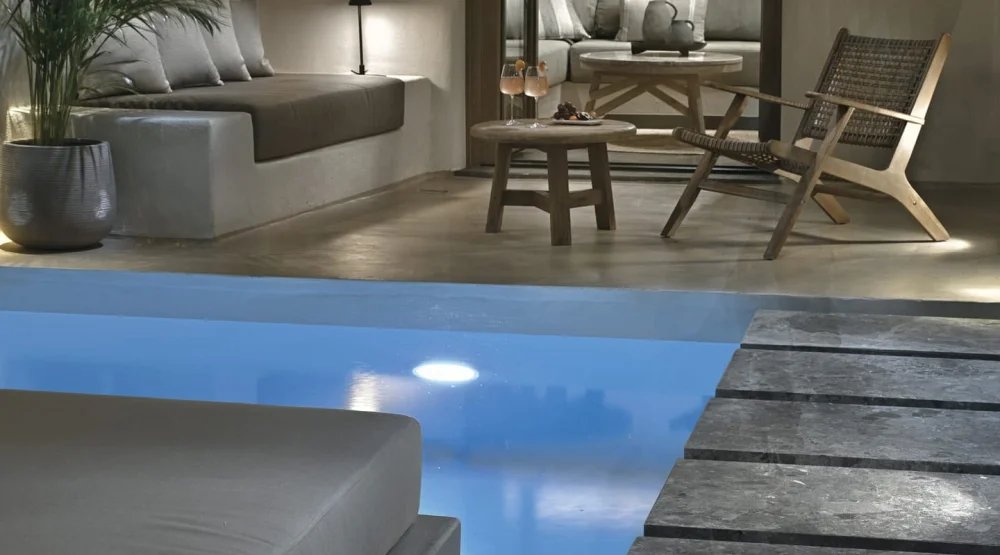 Aeon Suite Sea View with Private Pool at OMEON Mykonos