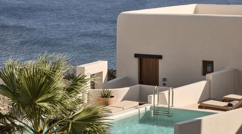 Omeon Signature Suite Sea View with Private Pool at OMEON Mykonos