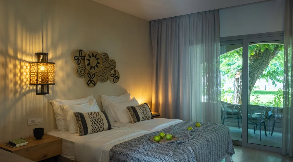 Superior Double Garden View at Eliros Mare, Beachfront Poem Hotel
