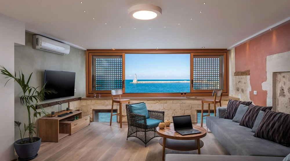 Deluxe Sea View Suite at Vranas Residenza