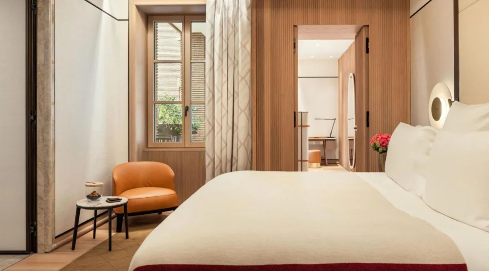 Premium King Room with City View at Bvlgari Hotel Roma
