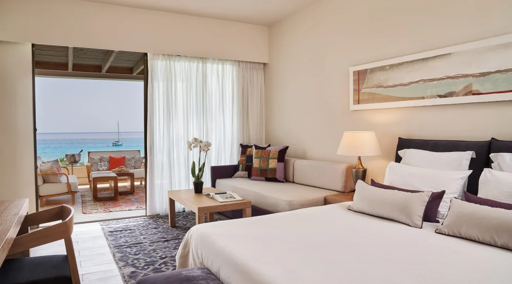 Princess Seafront Junior Suite at Aquagrand, Artistic Luxury Beach Resort