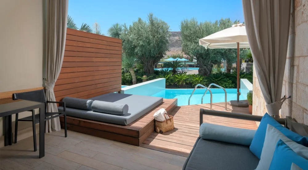 Private Pool Junior Suite at Aquagrand, Artistic Luxury Beach Resort