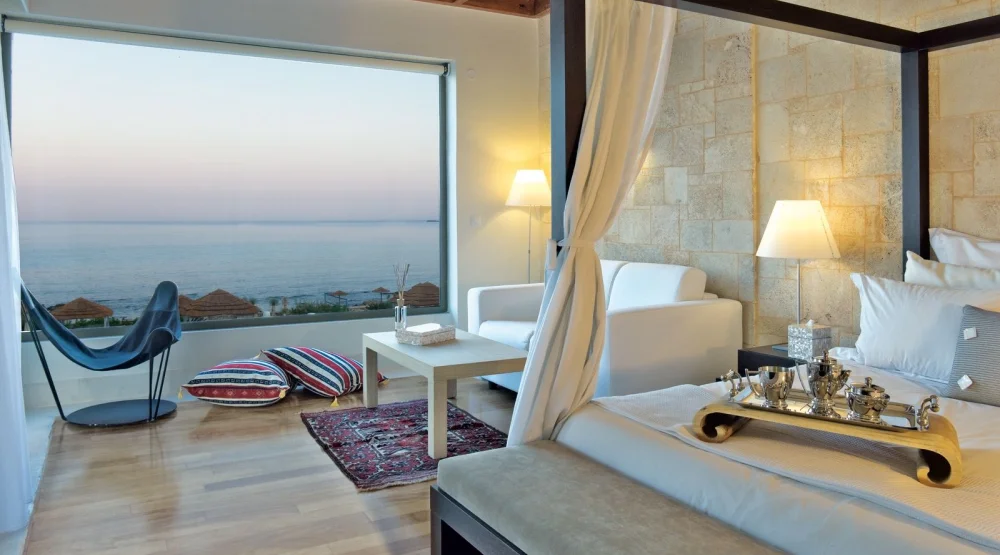 Queens Maisonette Sea Front  with Private Pool at Aquagrand, Artistic Luxury Beach Resort