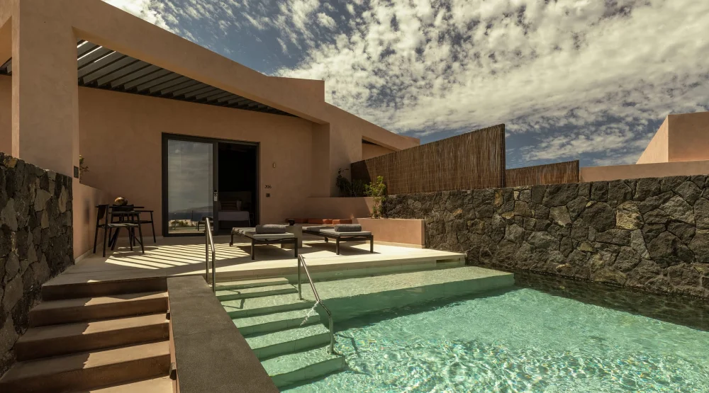 Senses Family Bungalow Sea View with Zen Pool at Domes Novos Santorini, Autograph Collection