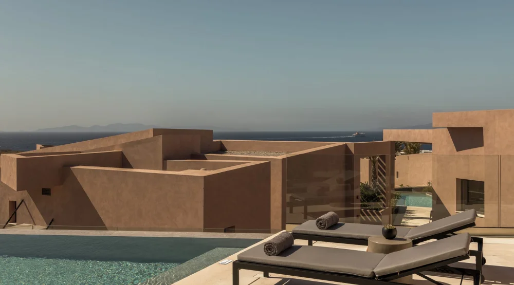 Novos Villa Sea View with Blissful Pool at Domes Novos Santorini, Autograph Collection
