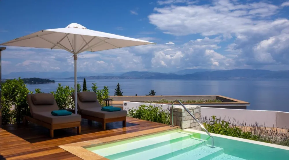 Ionian Seaview One Bedroom Pool Villa at Angsana Corfu Resort & Spa