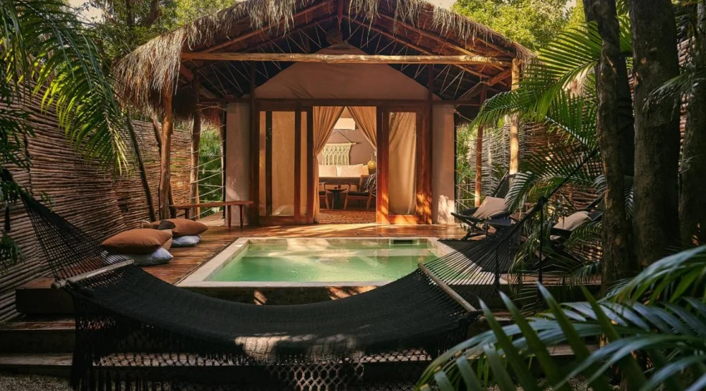 Double with Private Pool at Our Habitas Tulum