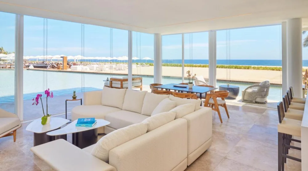 Two Bedroom Ocean Front Ground Level Suite at Viceroy Los Cabos