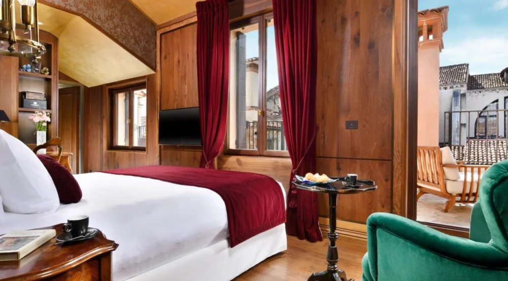 Classic Double Room with Terrace at Palazzo Venart Luxury Hotel