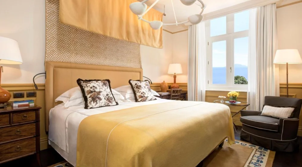 Deluxe Double Room with Sea View at Rocco Forte Villa Igiea