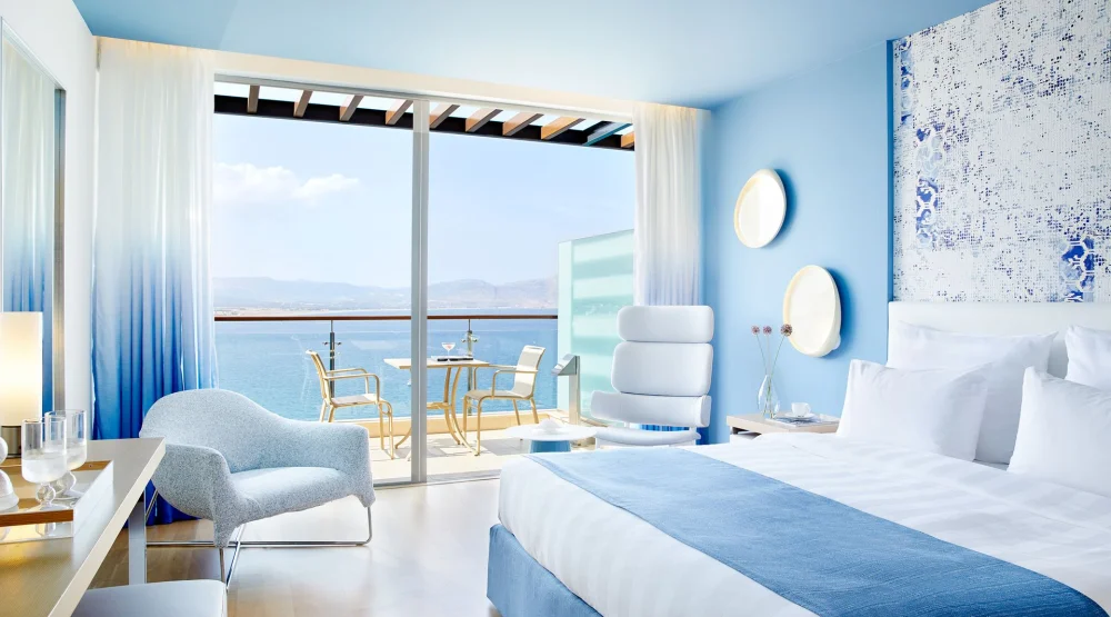 Double Room Sea View at Lindos Blu