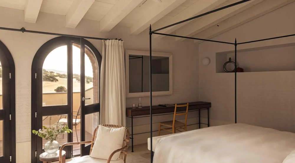 Executive Double Room with Balcony at Hotel Le Dune Piscinas