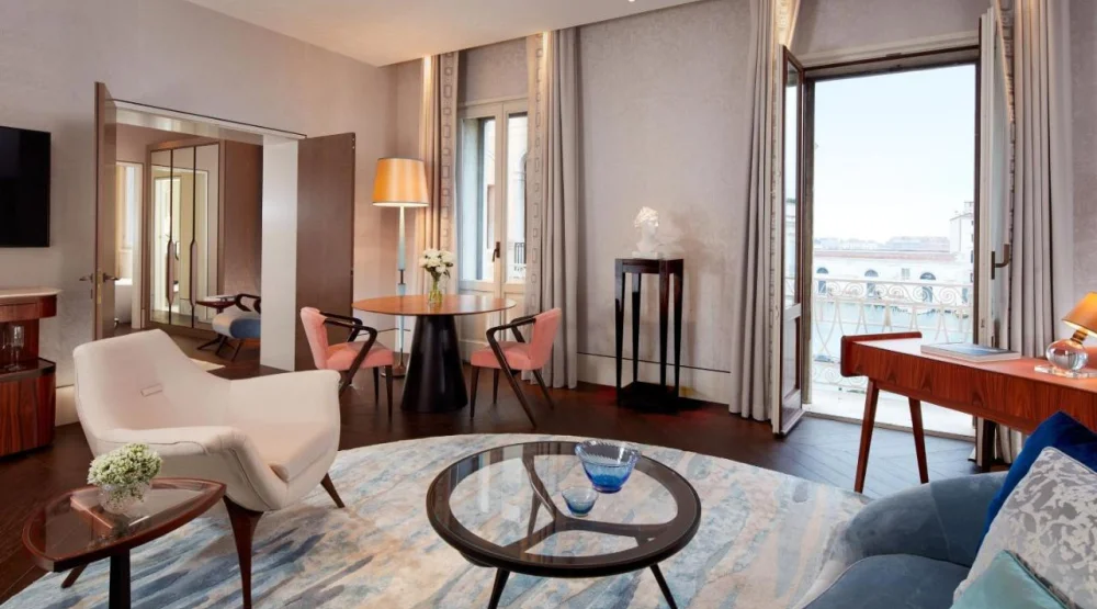 One Bedroom King Suite with Canal View at The St. Regis Venice