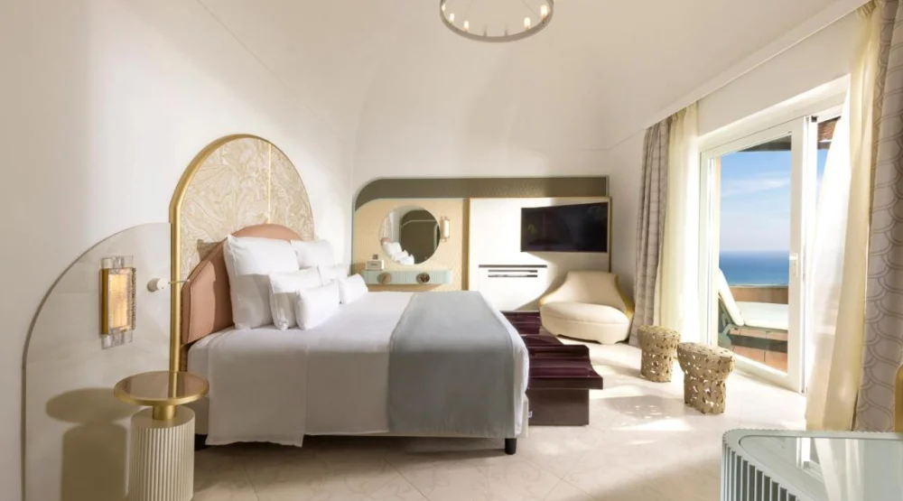 Deluxe Double Room with Sea View at Punta Tragara