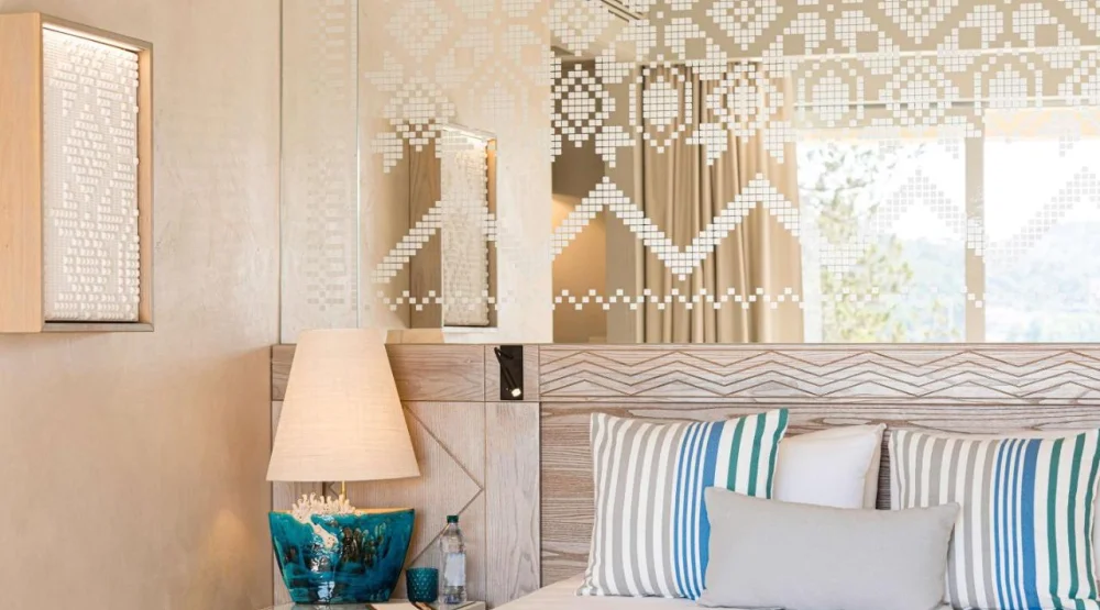 Queen Room at 7Pines Resort Sardinia