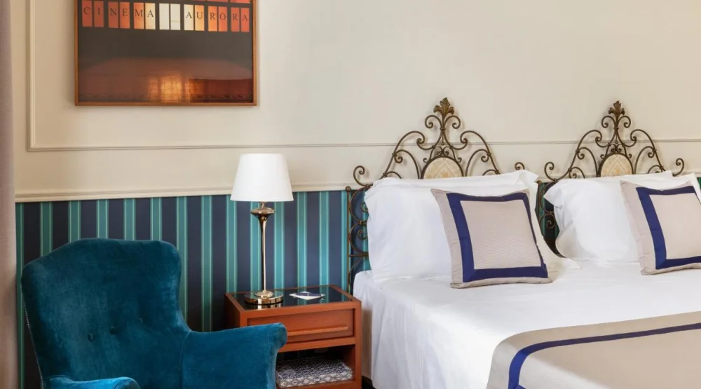 Deluxe Double Room with Sea View at Grand Miramare Hotel