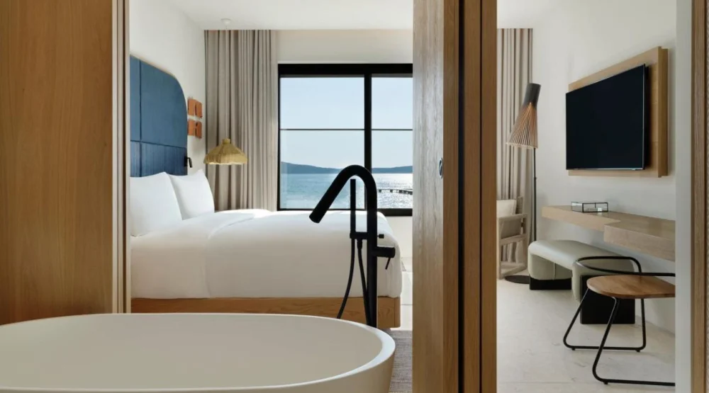 W Bayfront Infinity Two Bedroom King Suite Sea View at W Costa Navarino