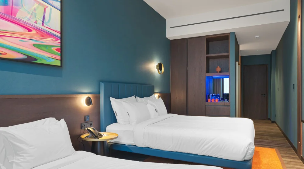 Deluxe Space Triple Room at NYX Esperia Palace Hotel Athens