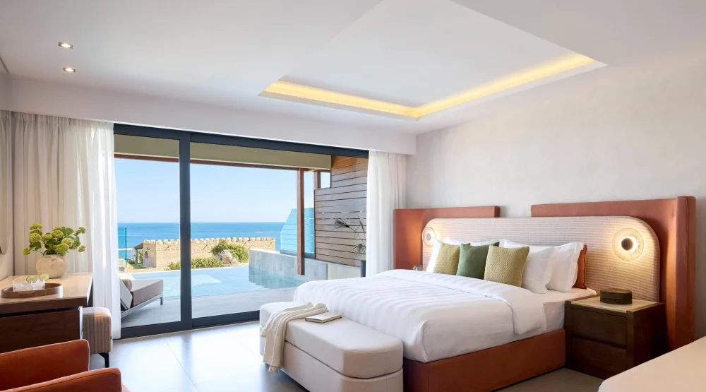 Superior Junior Suite with Private Pool & Sea View at Boutique 5 Hotel & Spa